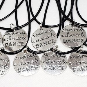 Party Favors Necklaces Dance Theme Set of 10